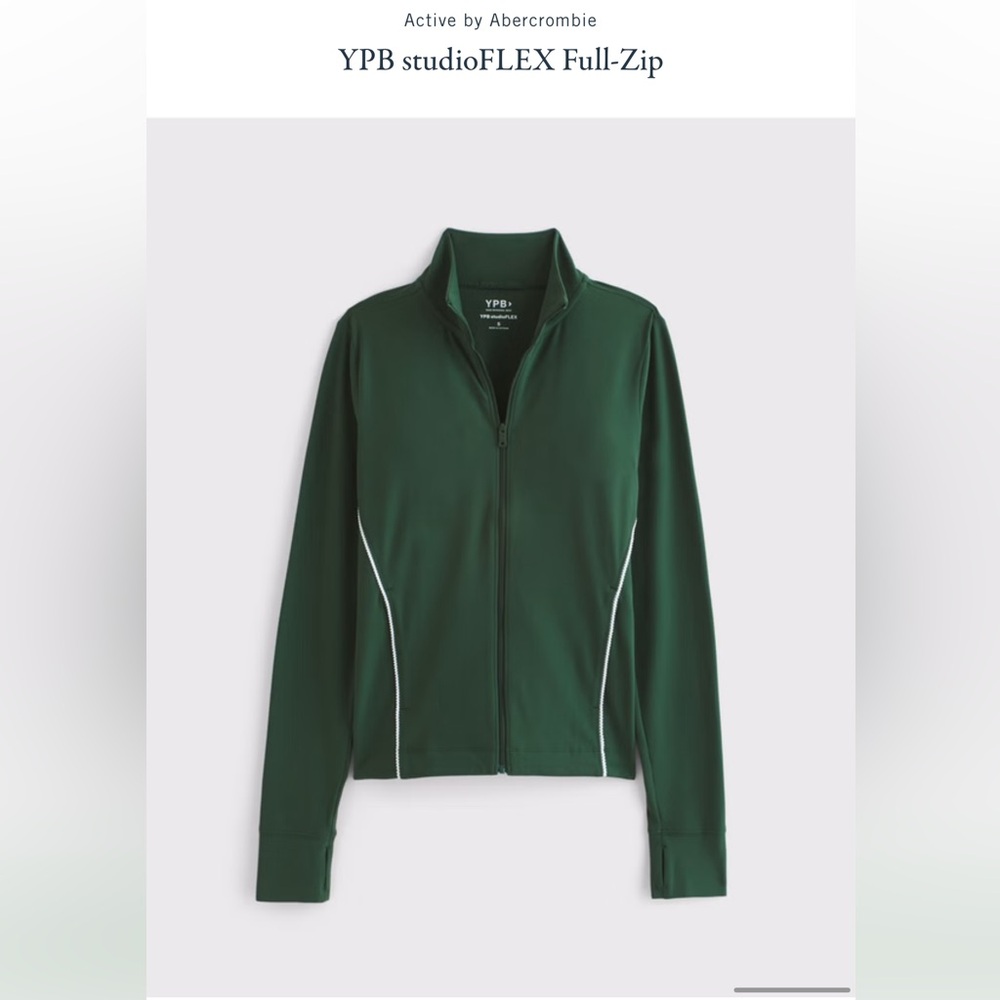 Abercrombie YPB Zip in XXS Black